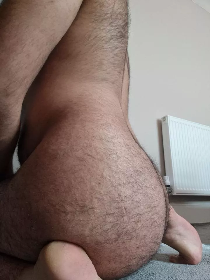 My hairy body sitting on top of your hard dick