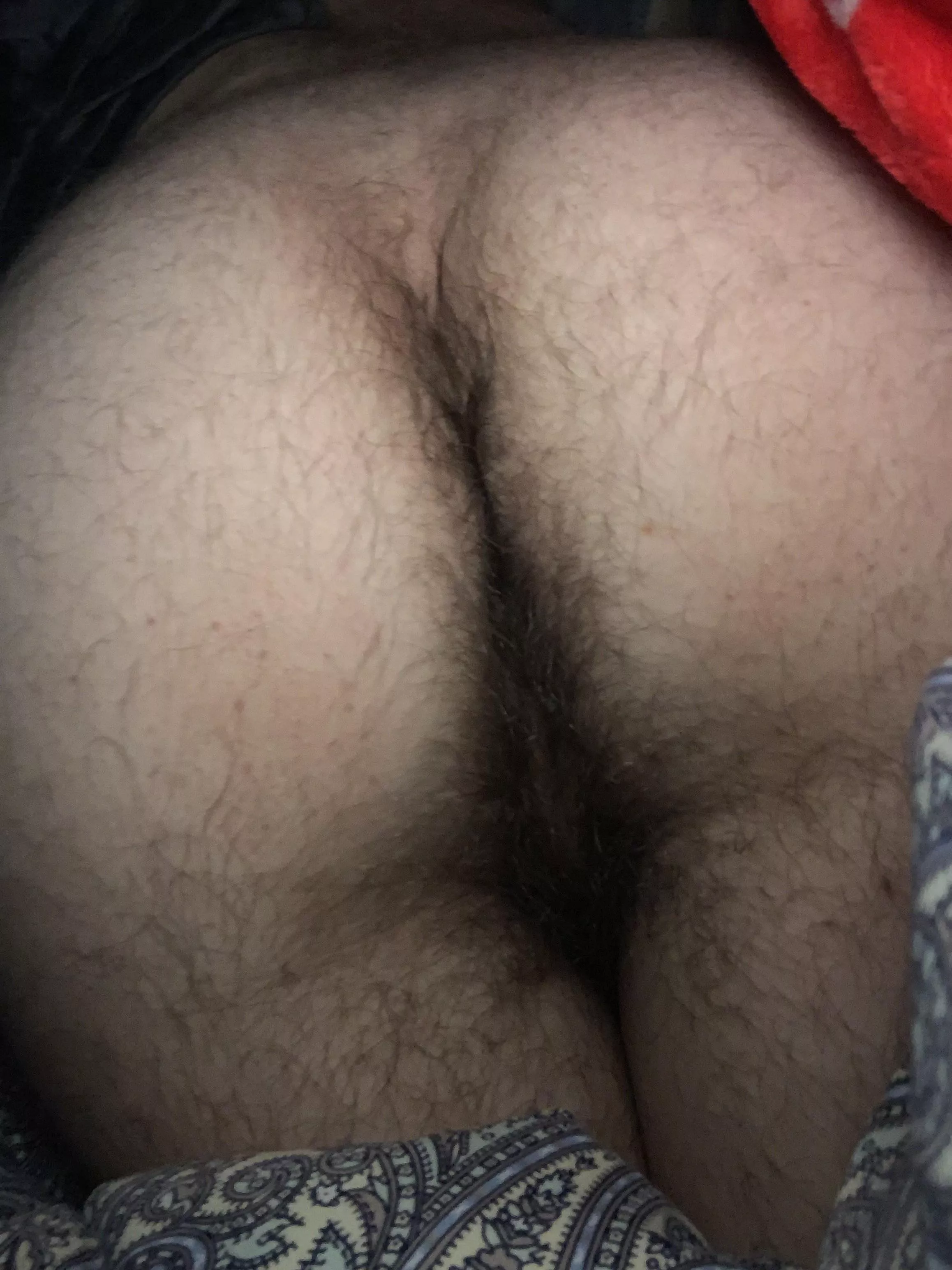 My hairy teen ass