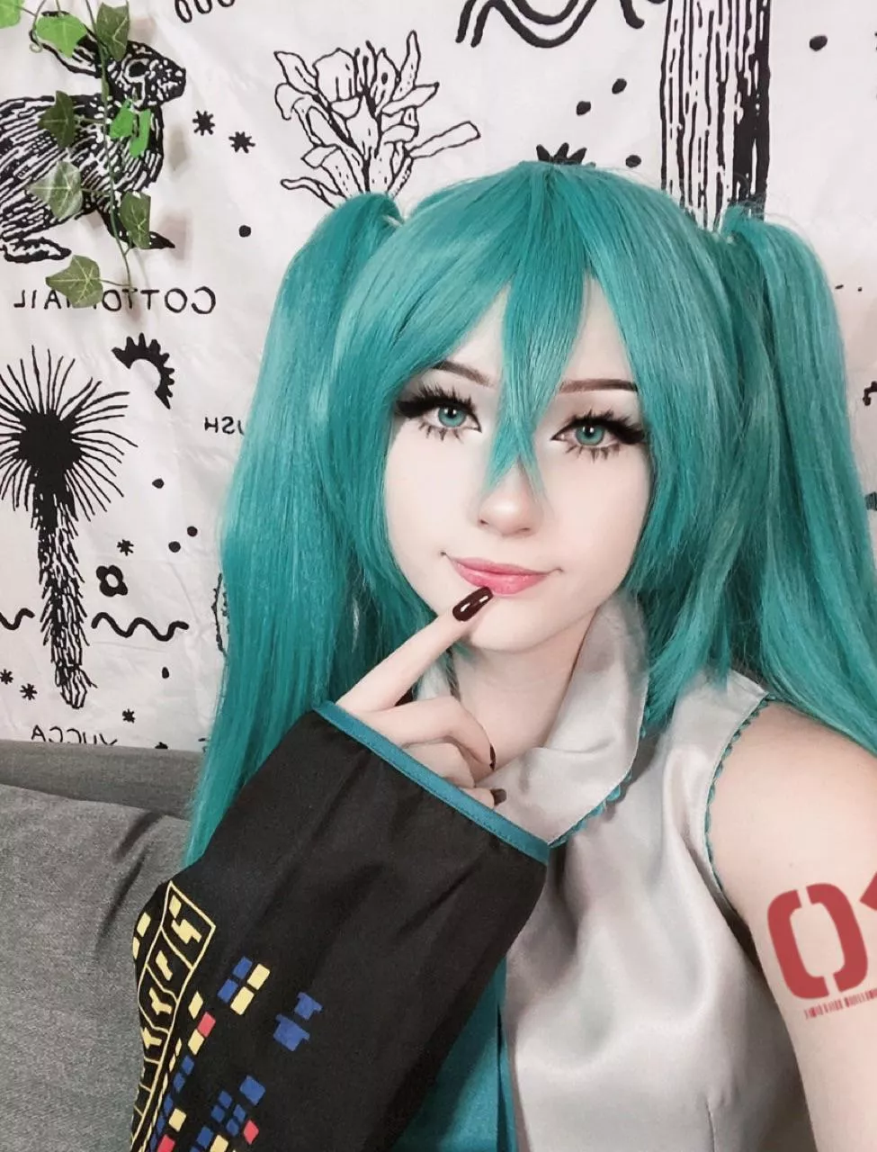 My Hatsune Miku cosplay!