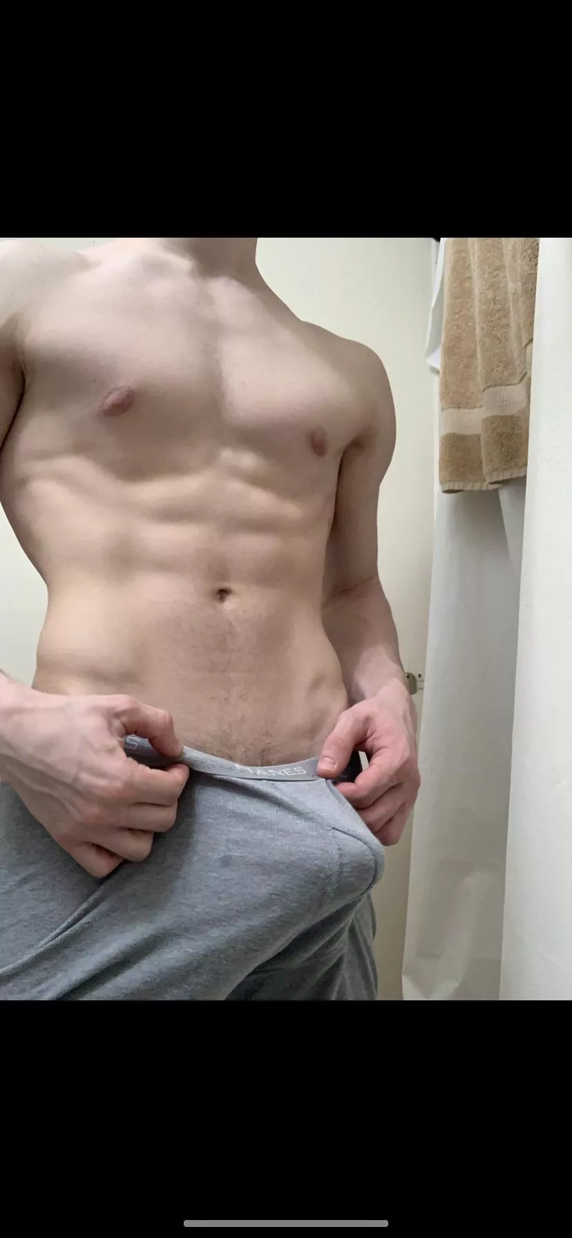 My huge teen bulge