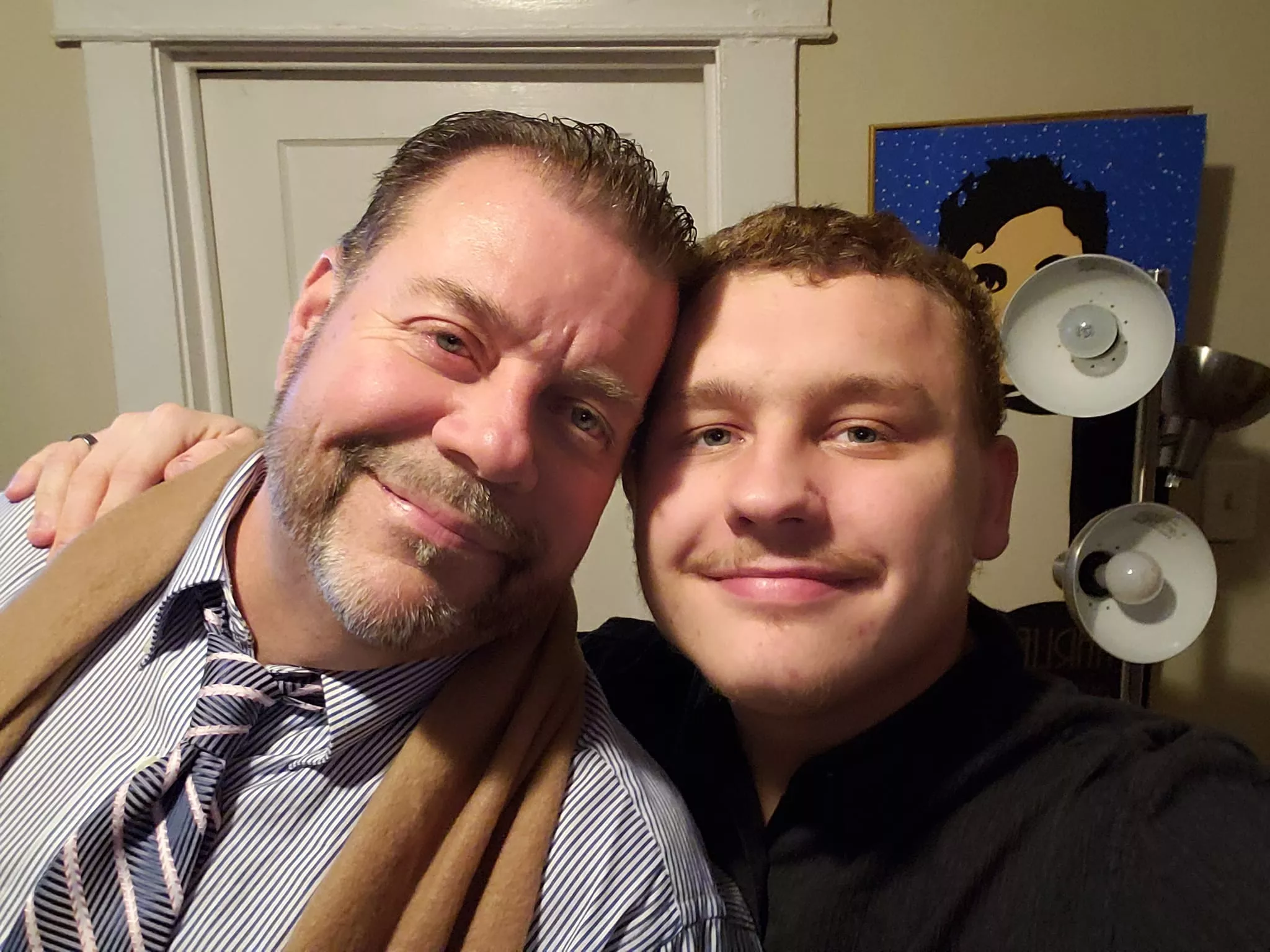 My husband Greg (the left) and I (the right) want to remind you that you are all loved and worthy! Have an amazing day!