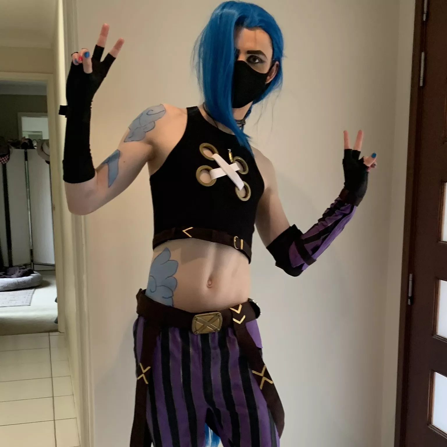 My jinx cosplay