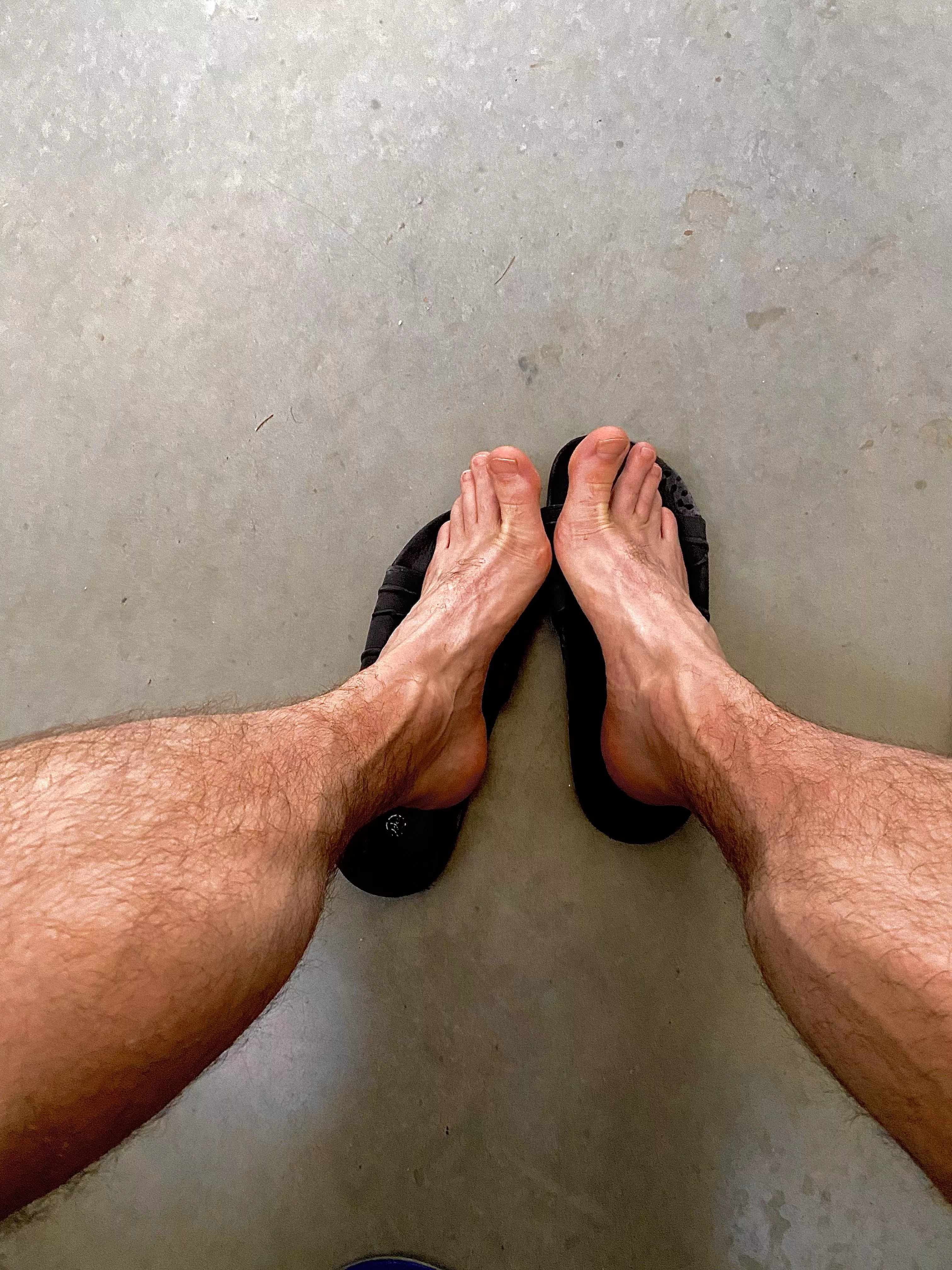 My manly feet after a gym/run session.