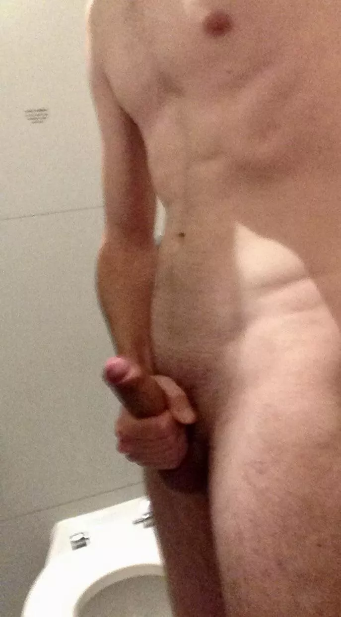 My mate dared me to strip off and jerk off in public toilets.