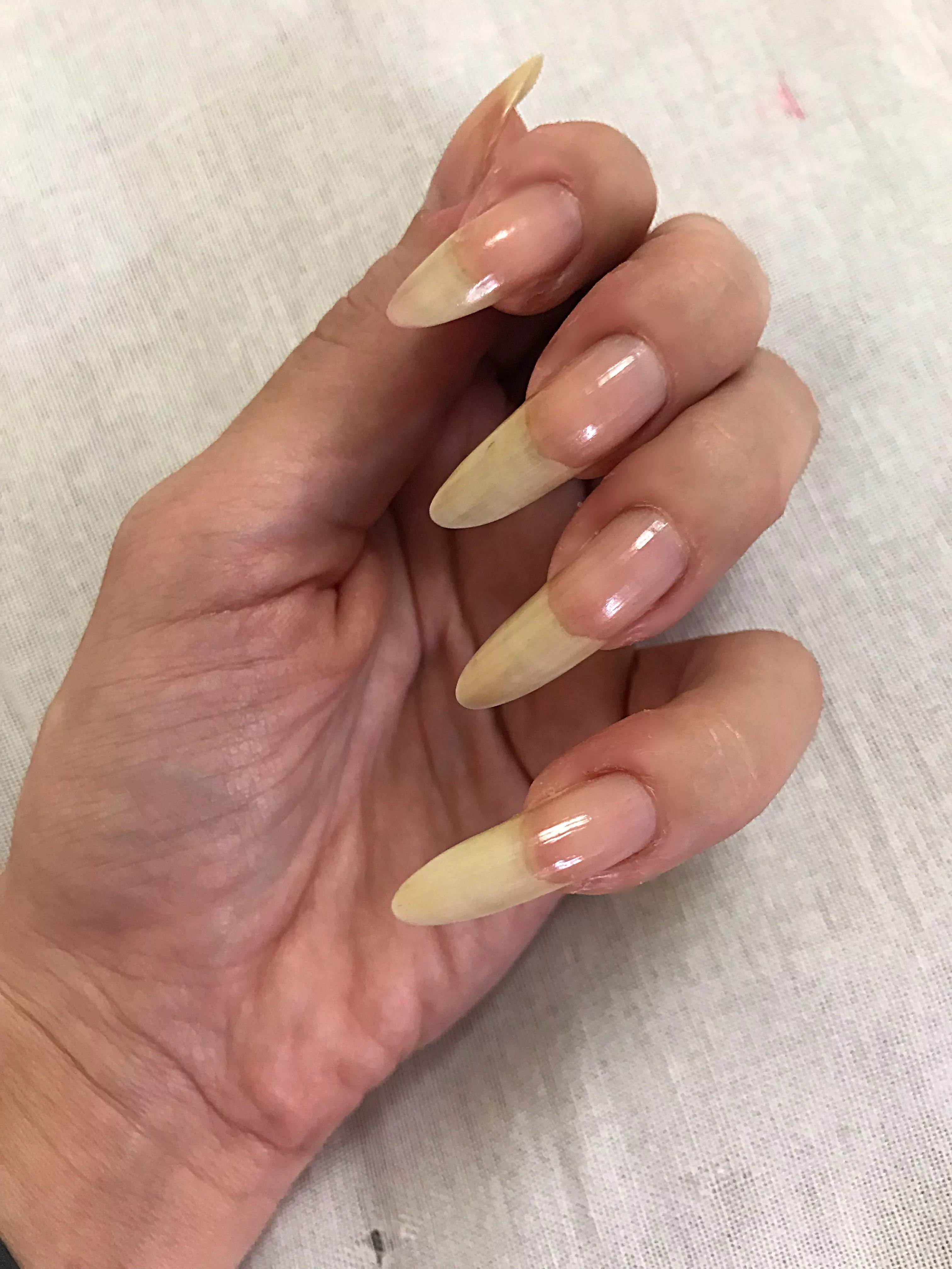 My natural long nails