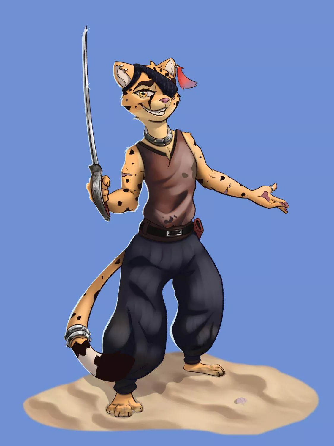 My new pirate character :) ~ Art by me ðŸª