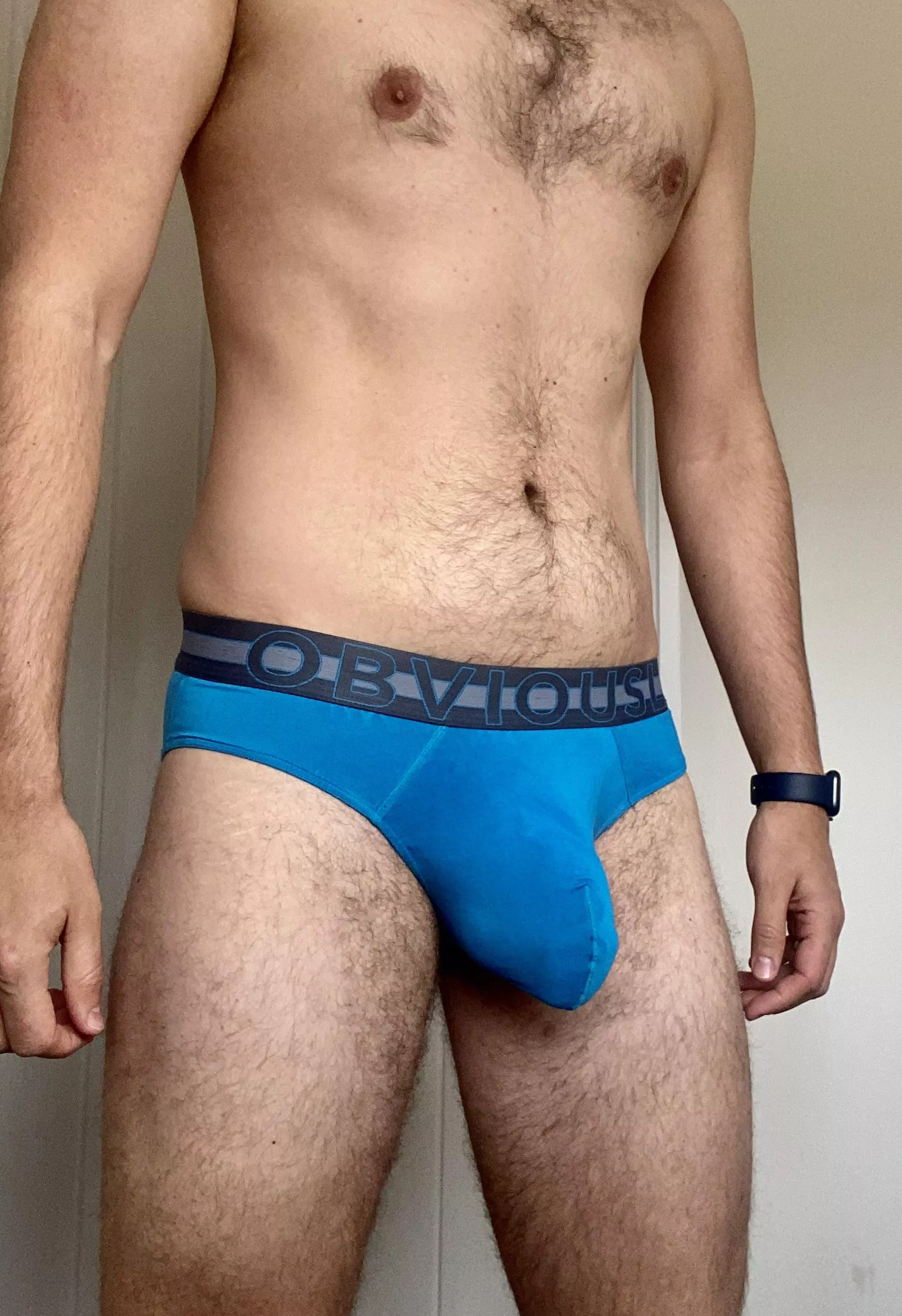 My obviously briefs are the only pouch that helps when my cock and balls are feeling heavy.