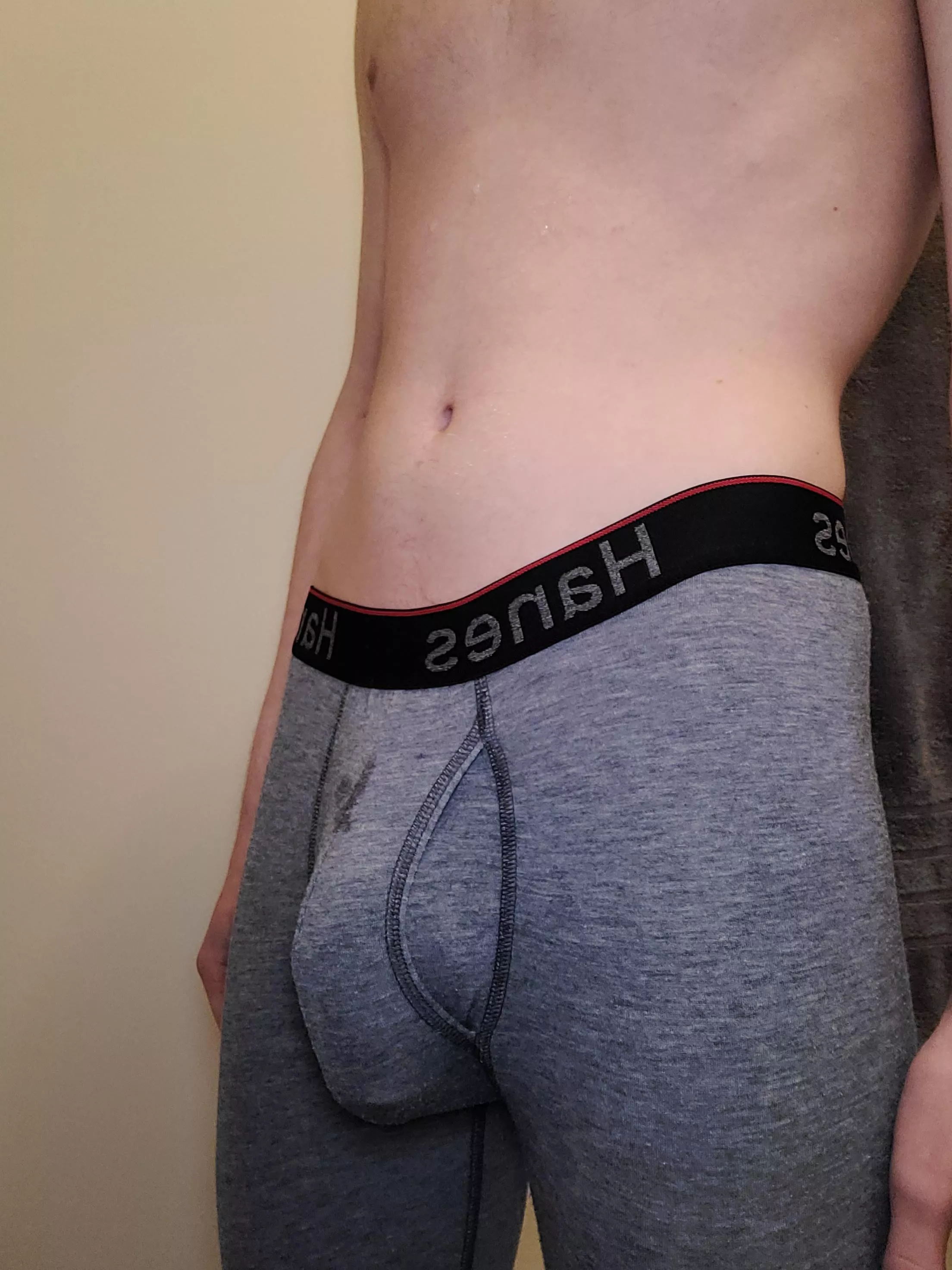 My post shower bulge