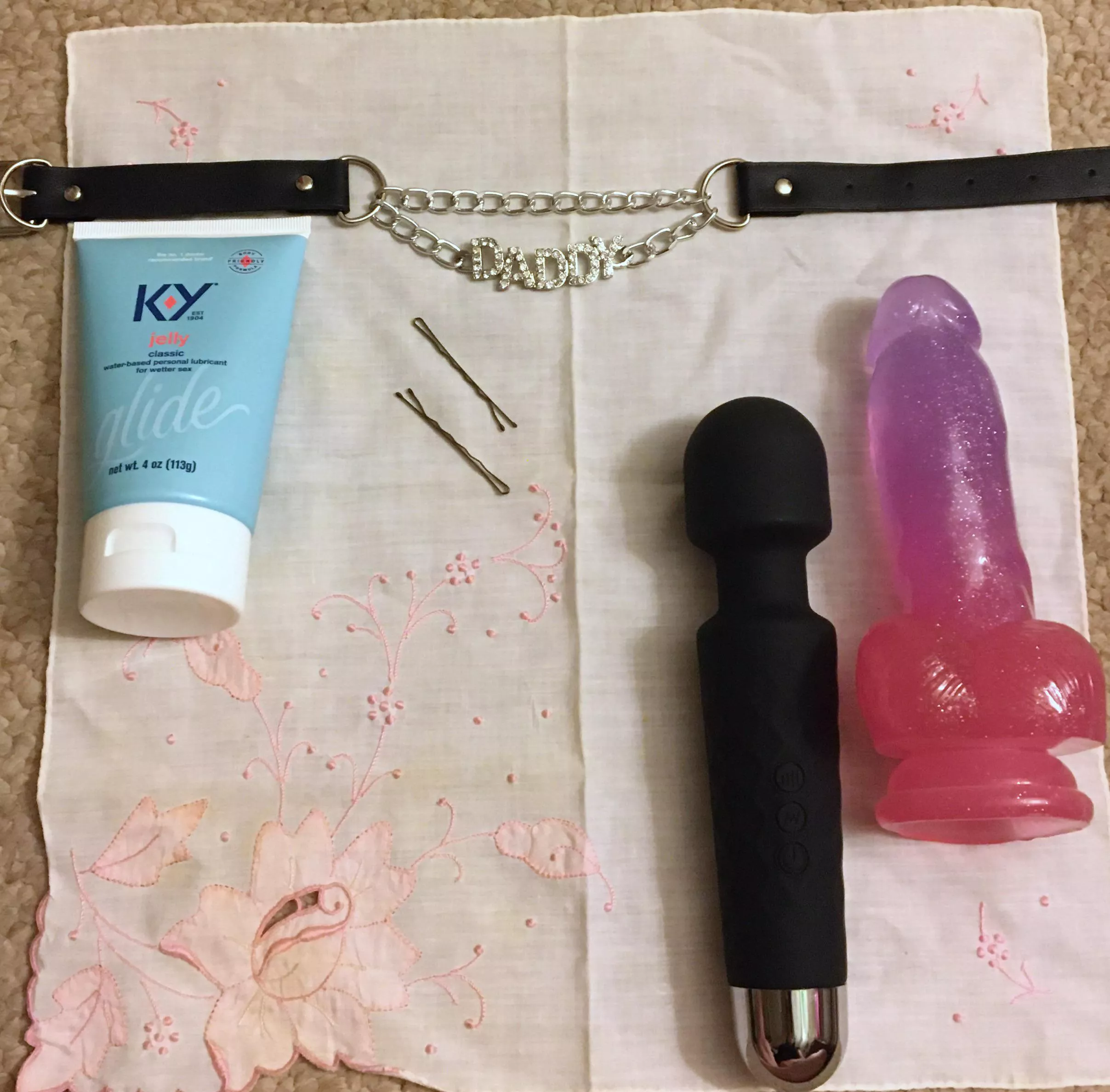 My sex toy collection. It’s small but mighty!