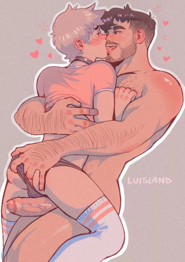 My sisters boyfriend has been fucking me behind her back. I can't resist a stong muscular alpha maleðŸ’• Art is by luisl4and