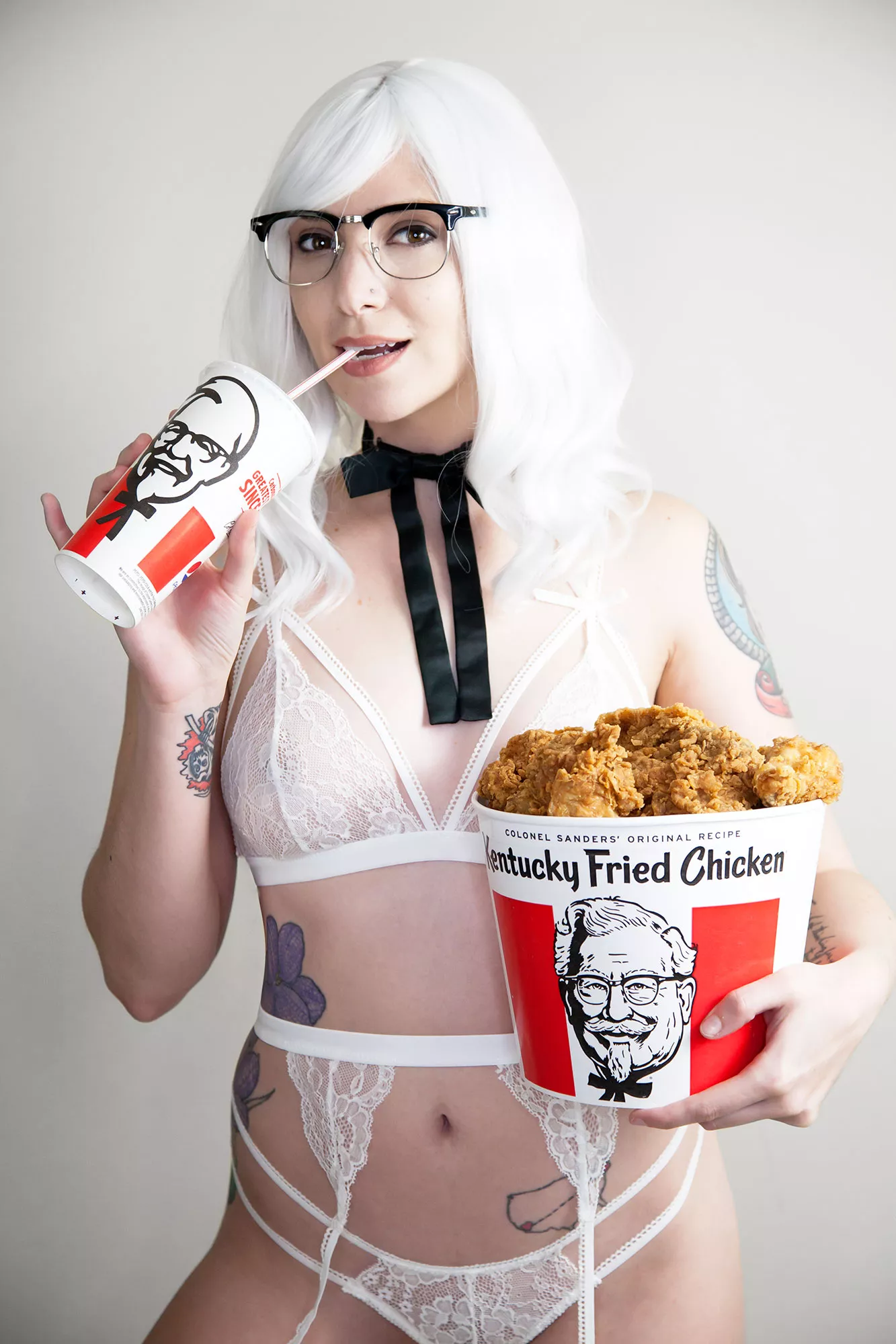 My Slutty KFC Colonel outfit