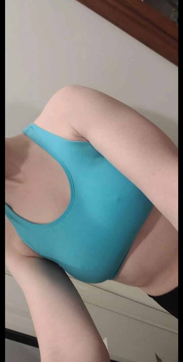 My sports bra shows them off well :)