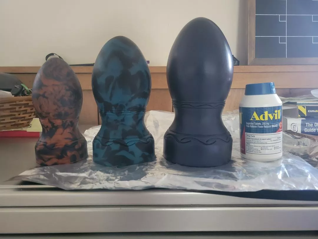 My surprise me was certainly a surprise. I would've loved a marble to match my other boys. Moving up to the XL/S egg!