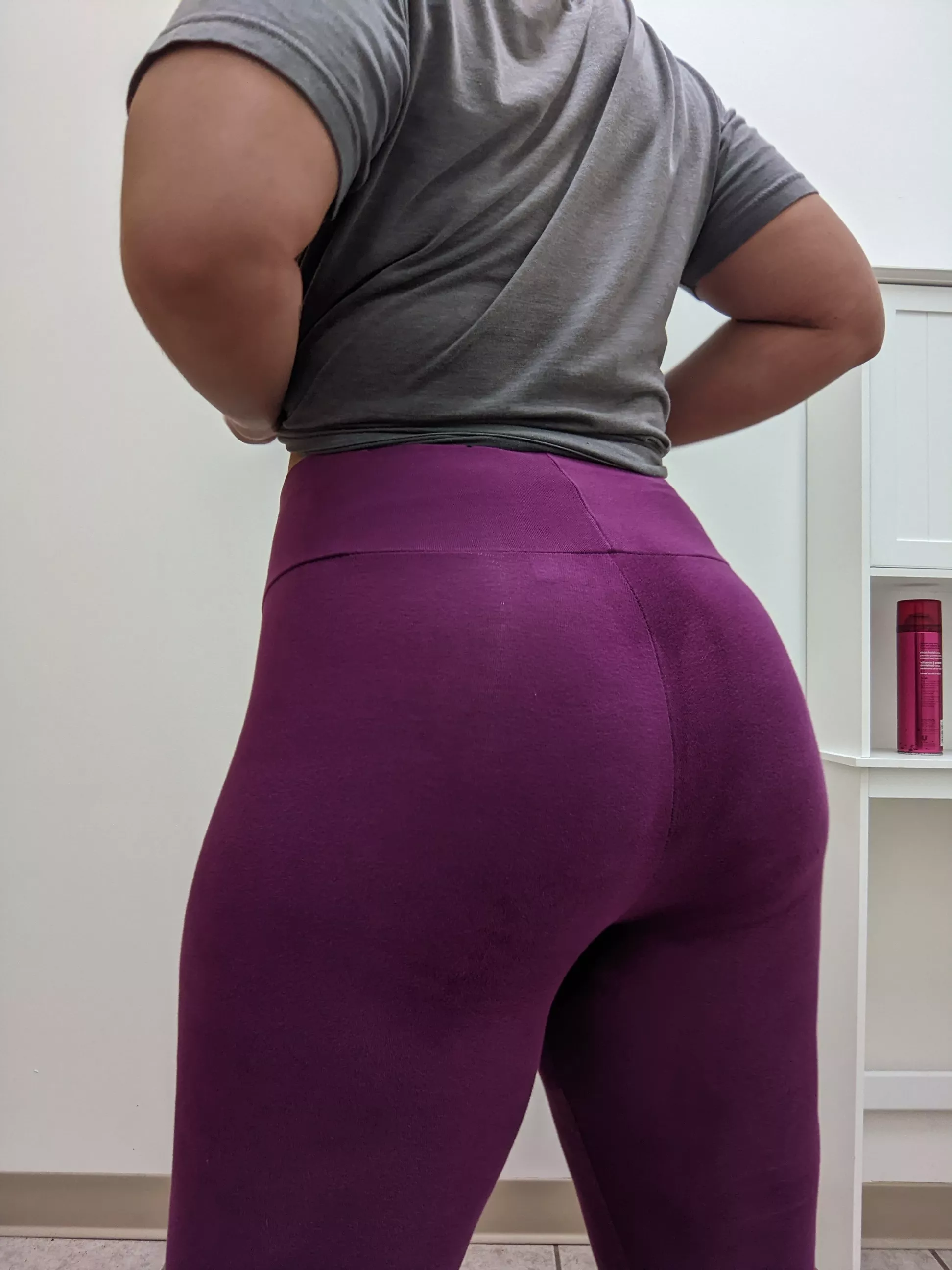 My sweaty butt after a workout [f]