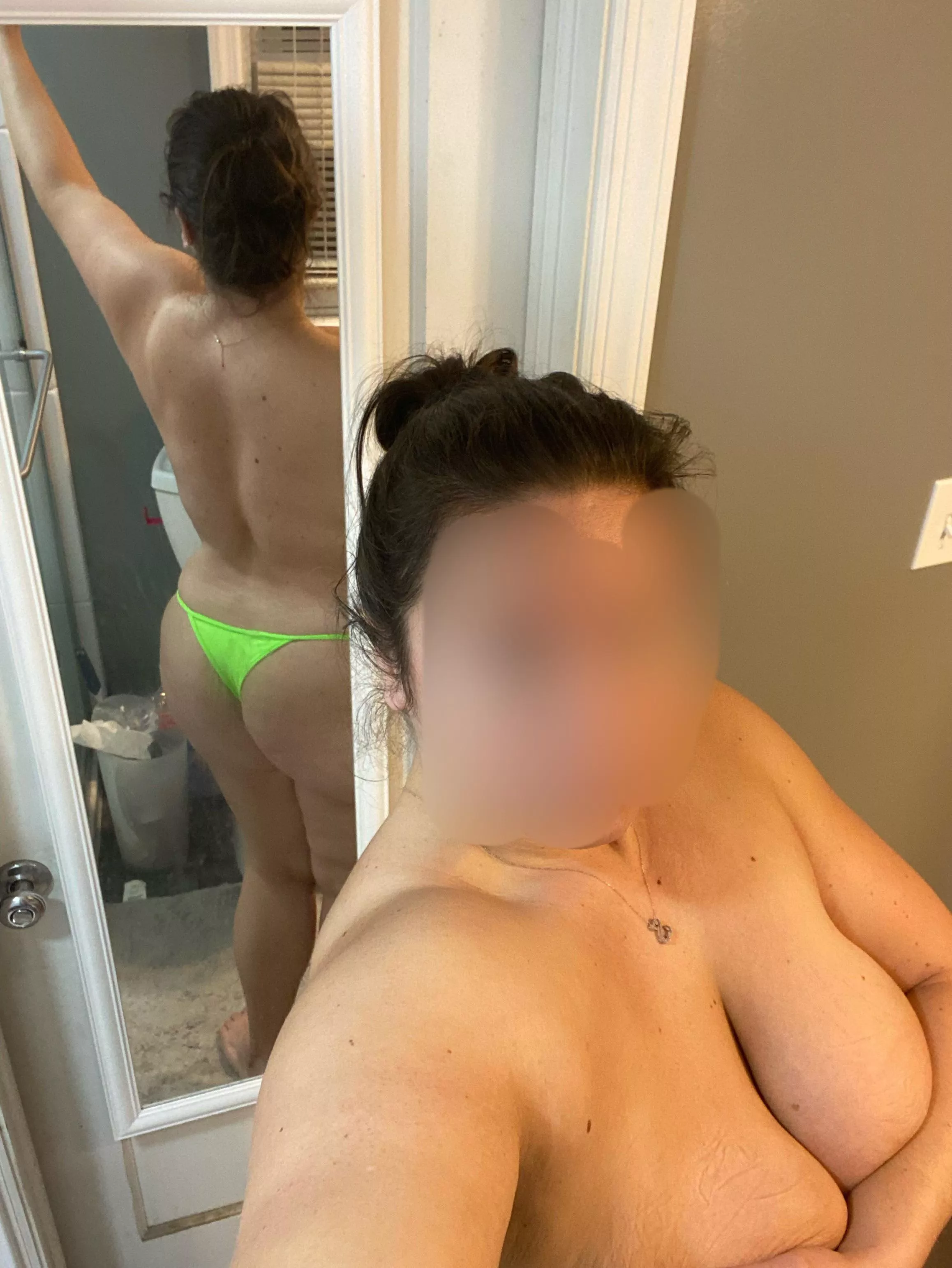 My wife 36 milf and I are wondering if these bottoms are to small for public beach?