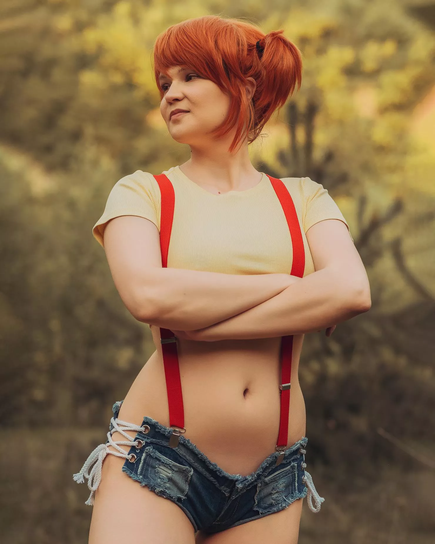 My wife as Misty from Pokemon