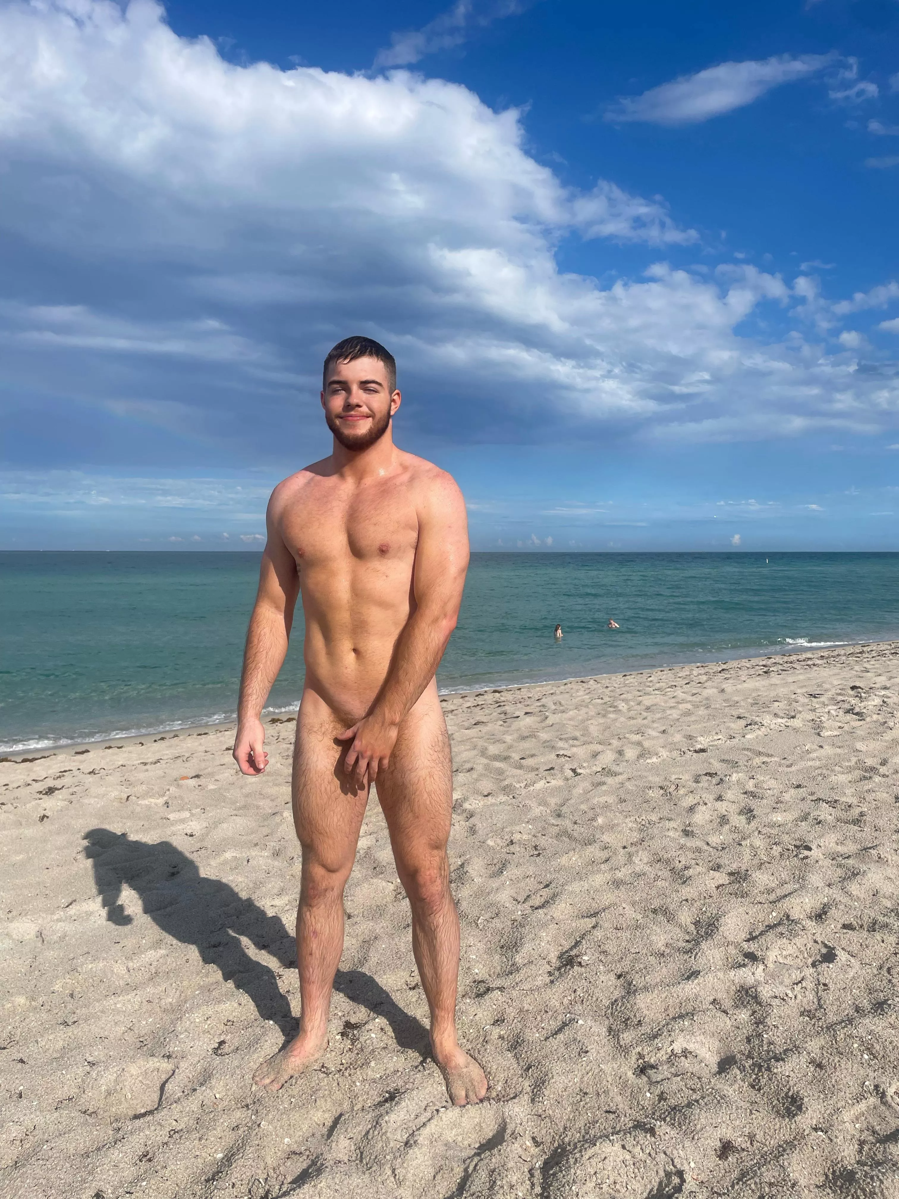 Naked at the beach in Miami ðŸ³ï¸â€ðŸŒˆâ˜ºï¸