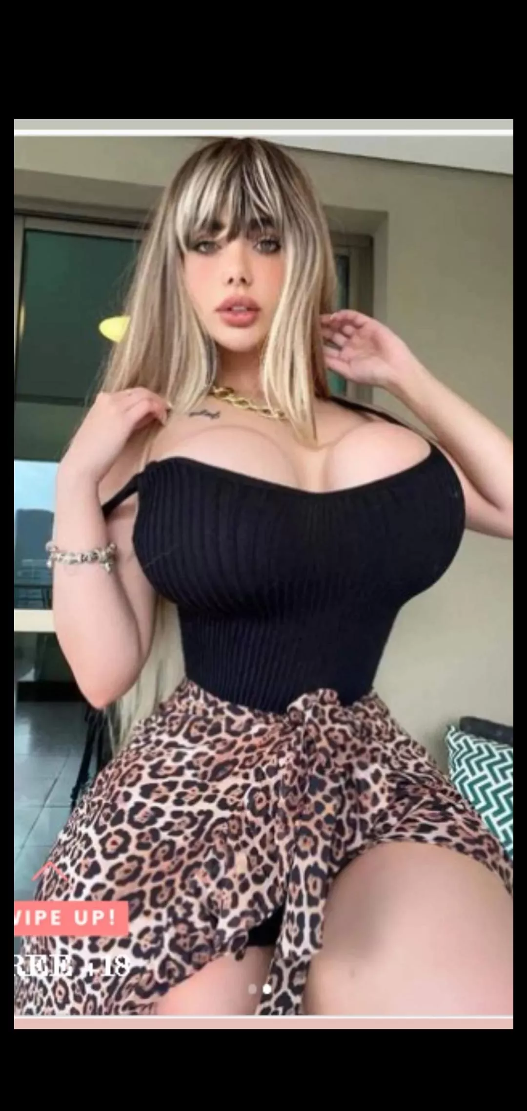 Name of this bimbo?