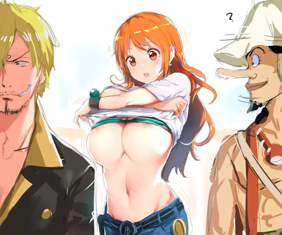 Nami About To Undress