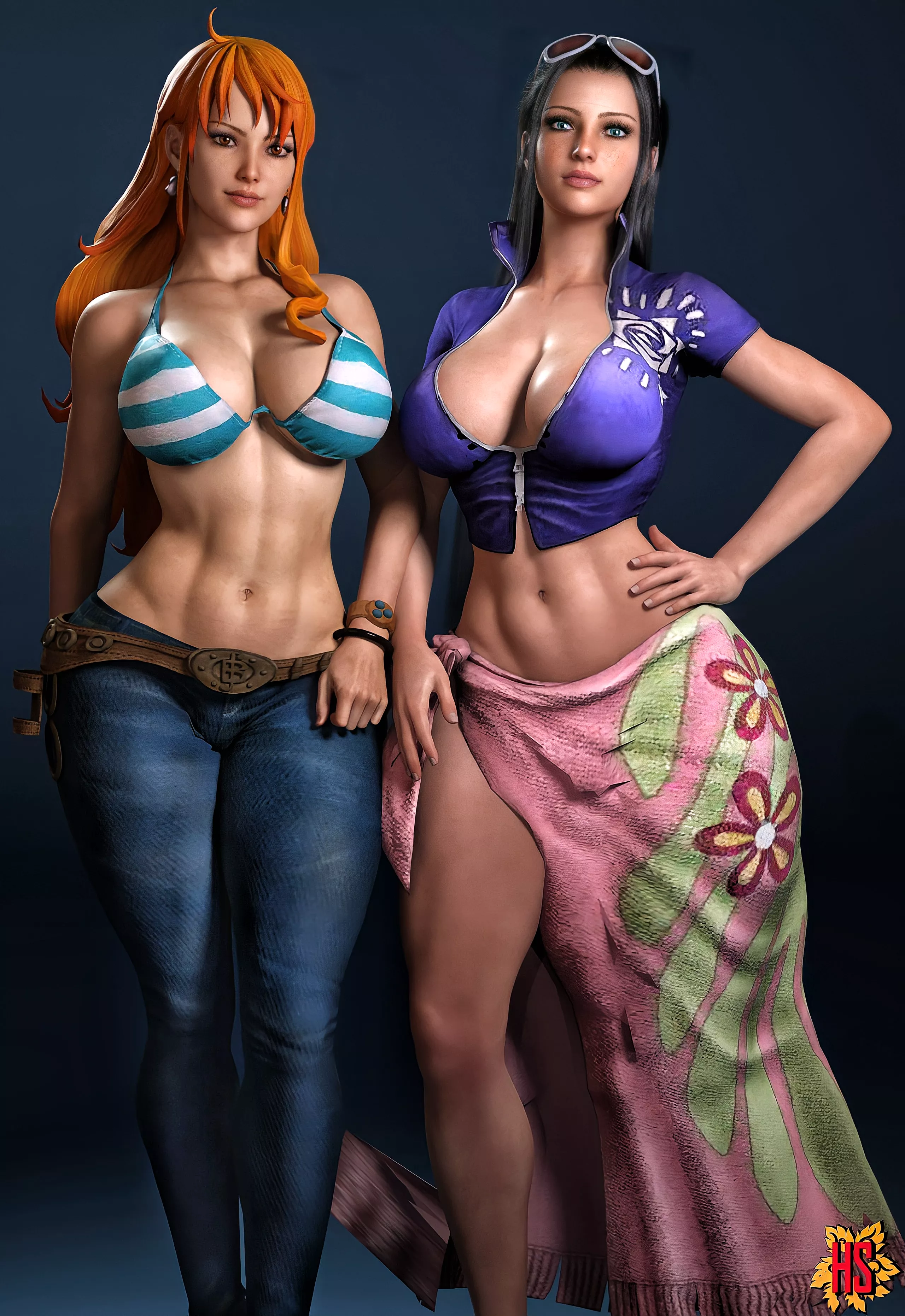 Nami and Robin looking fine👌 😍 🔥