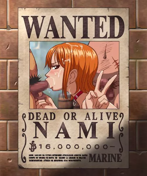 Nami new bounty poster