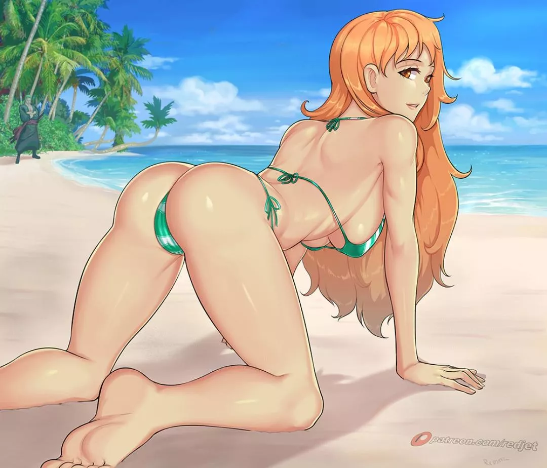 Nami On The Beach (Redjet)