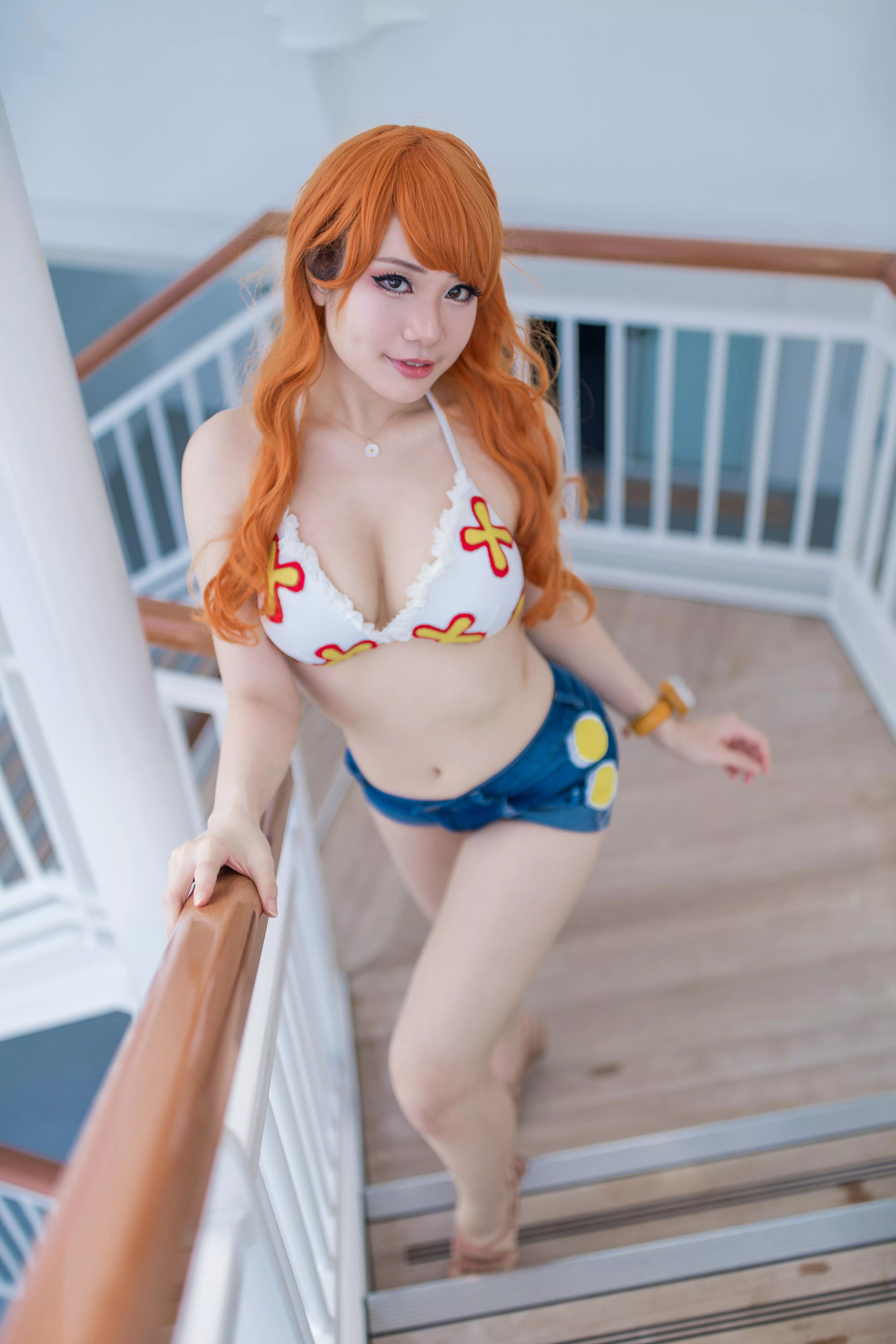 Nami, One Piece, Cosplay by katykatcupcake [self]