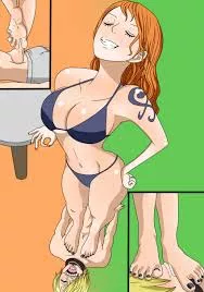 Nami uses sanji as her slave again ðŸ˜Œ