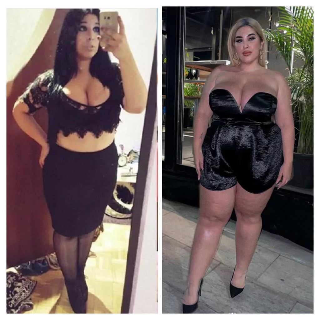 Natalia Lozano from thick to full size BBW