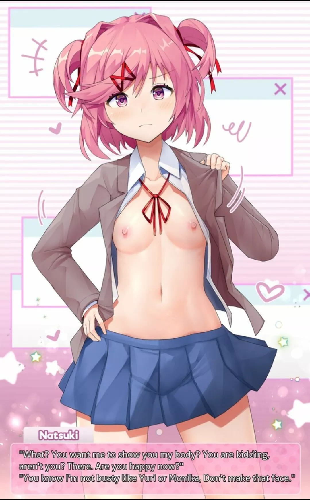 natsuki is going wild [dont know the artist]