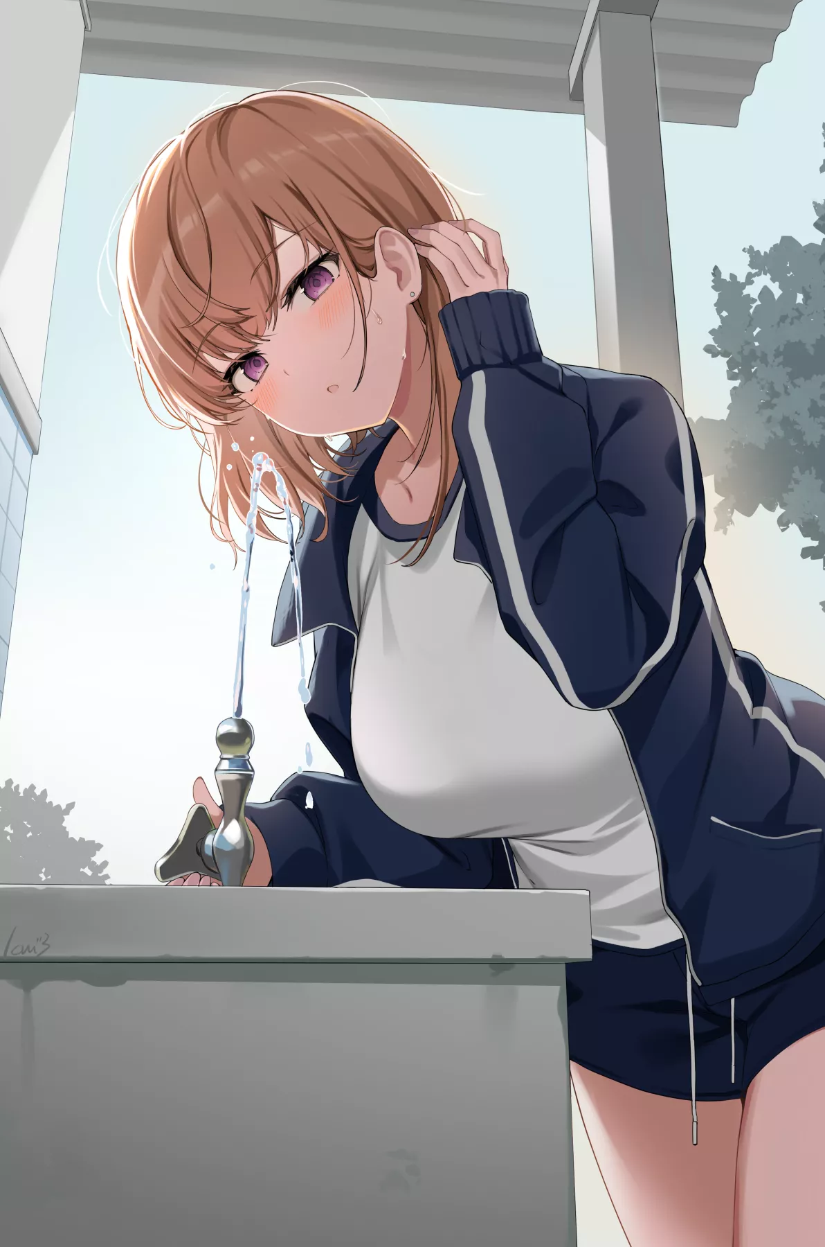 Natsume Hot After Gym Class (Icomochi) [Original]