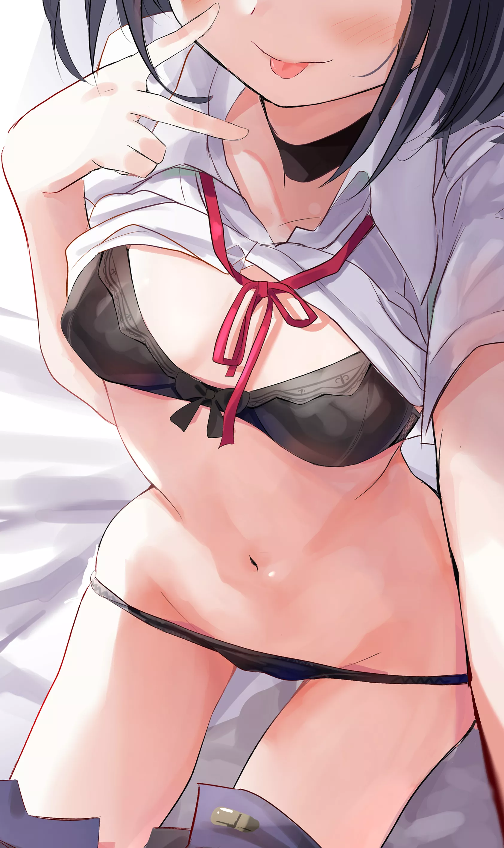 Naughty selfie [Artist: toshizou]