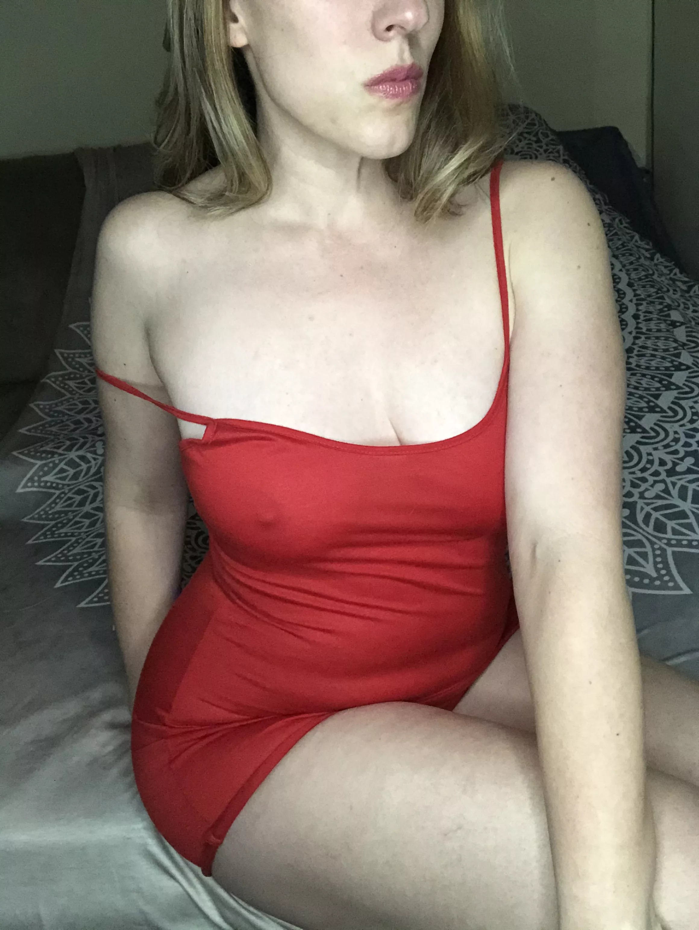 Naughty wives wear red