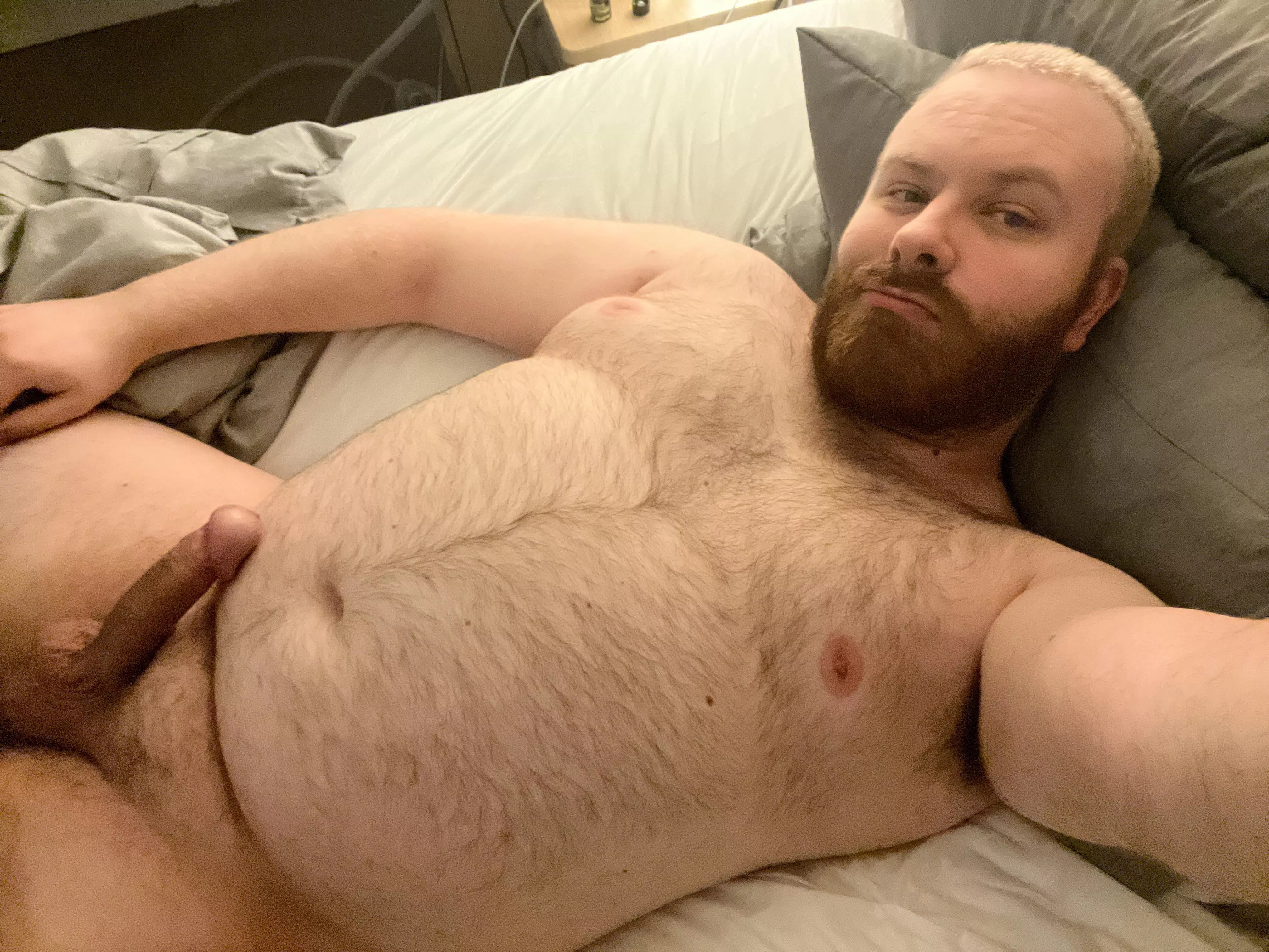 Need a sexy bear on top of me