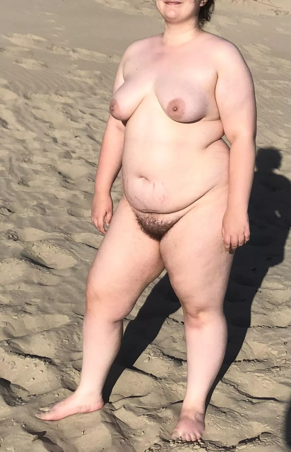 nekkid at the beach last summer