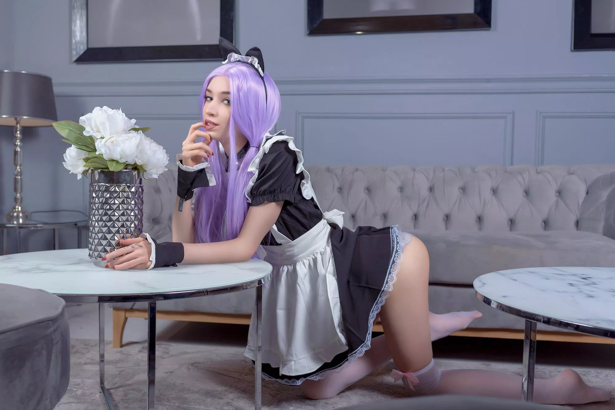 Neko Maid by White Fox cosplay