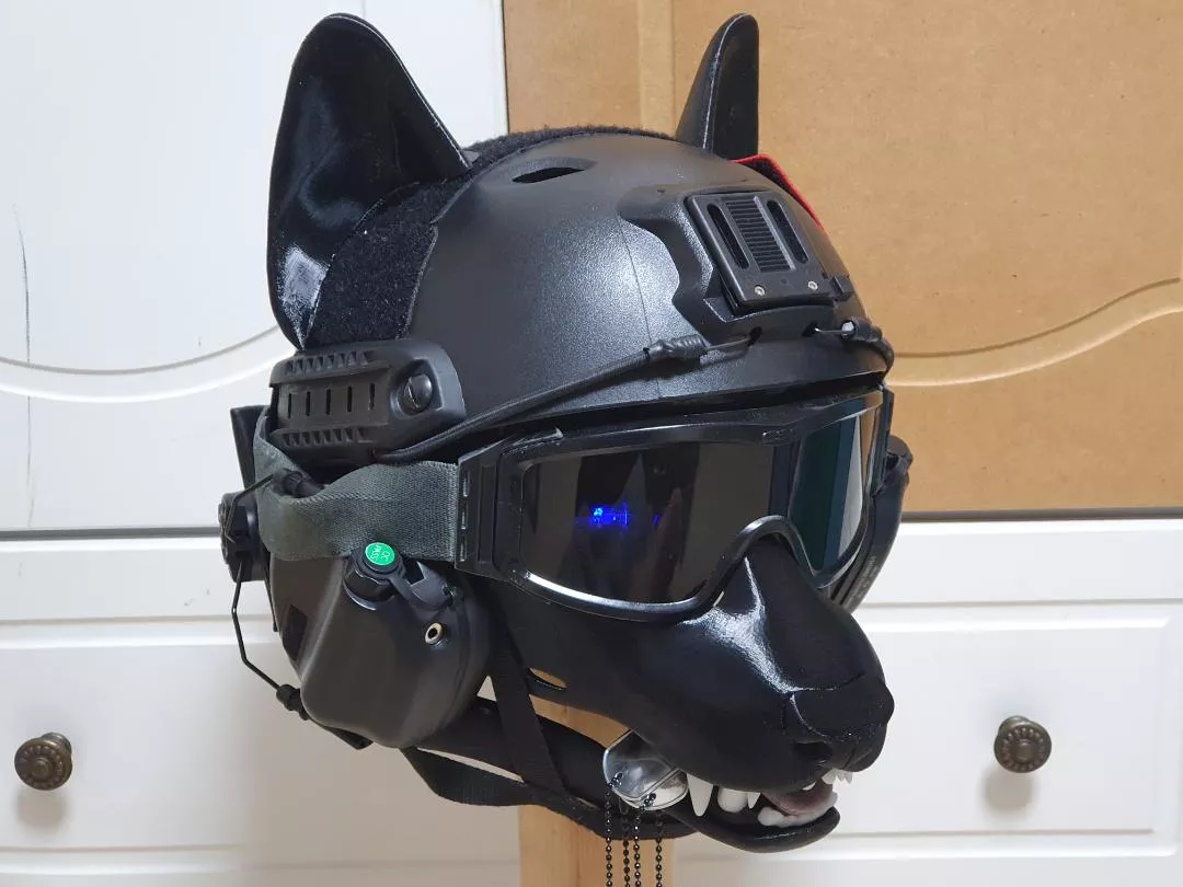 New combat fursuit (Lynx)