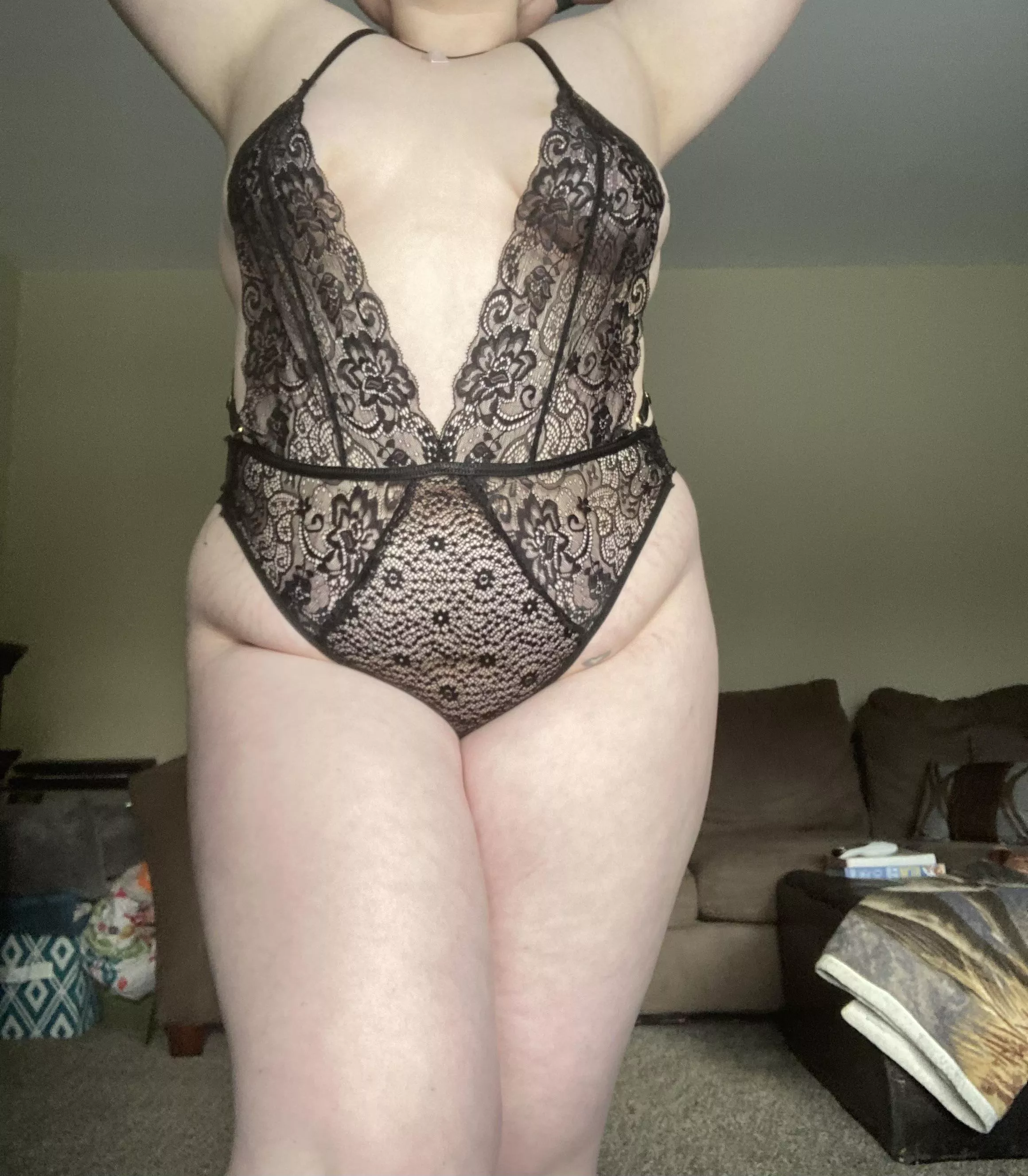 New lacy body suit!