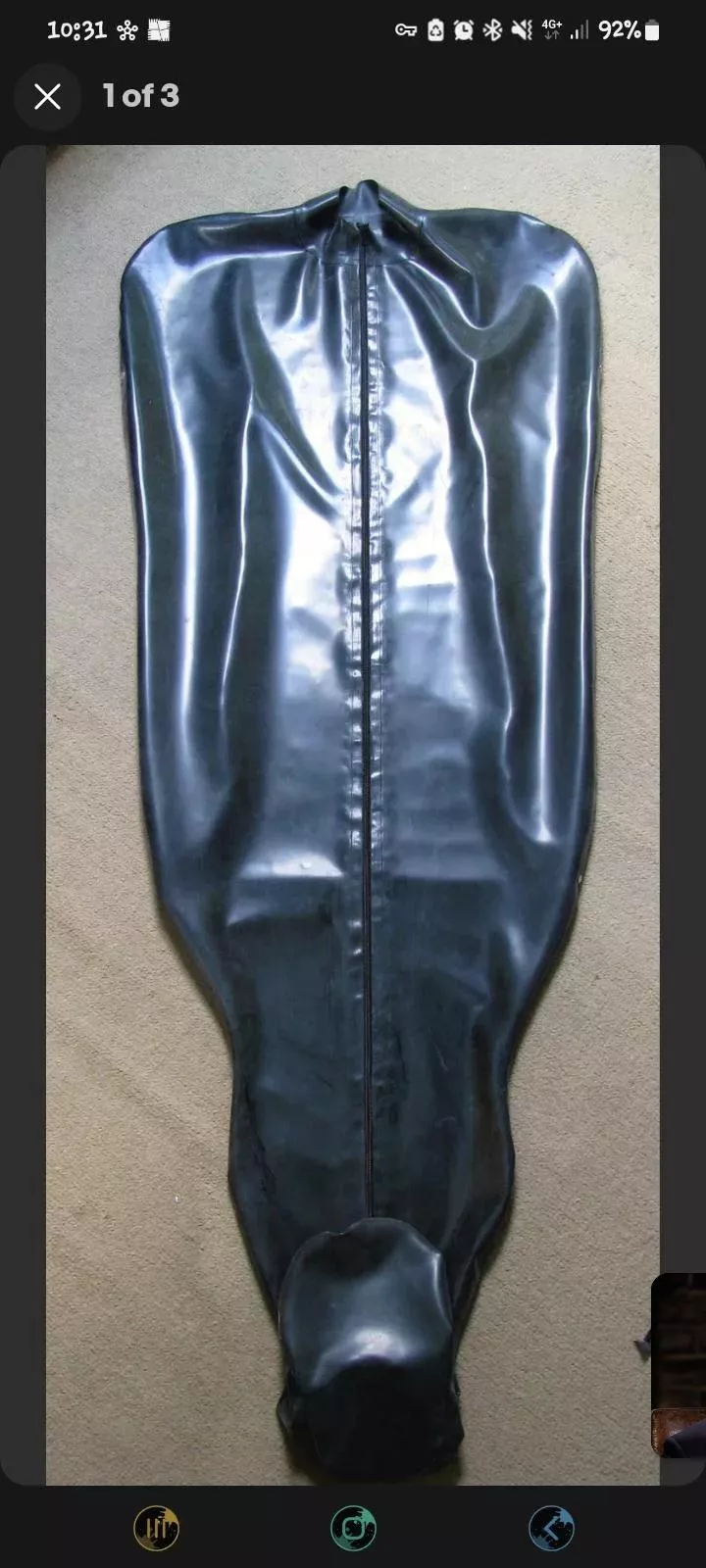 New sleepsack too!! Can't wait to get zipped in this! Will go nice along side my red sleepsack. Should arrive soon! Will be posting pics when arrives ;)