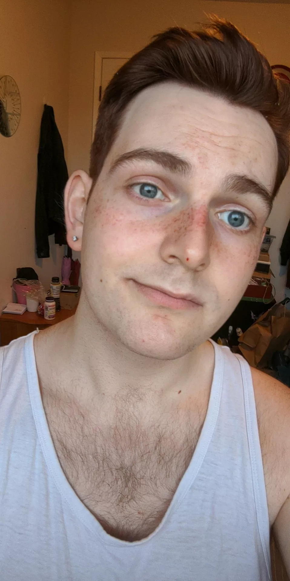 Nicked my nose while shaving today. Still felt pretty cute. What do you think?