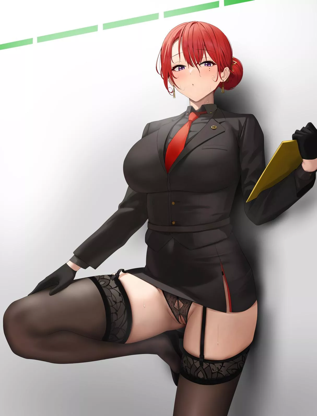 No skirt at work [LastOrigin]