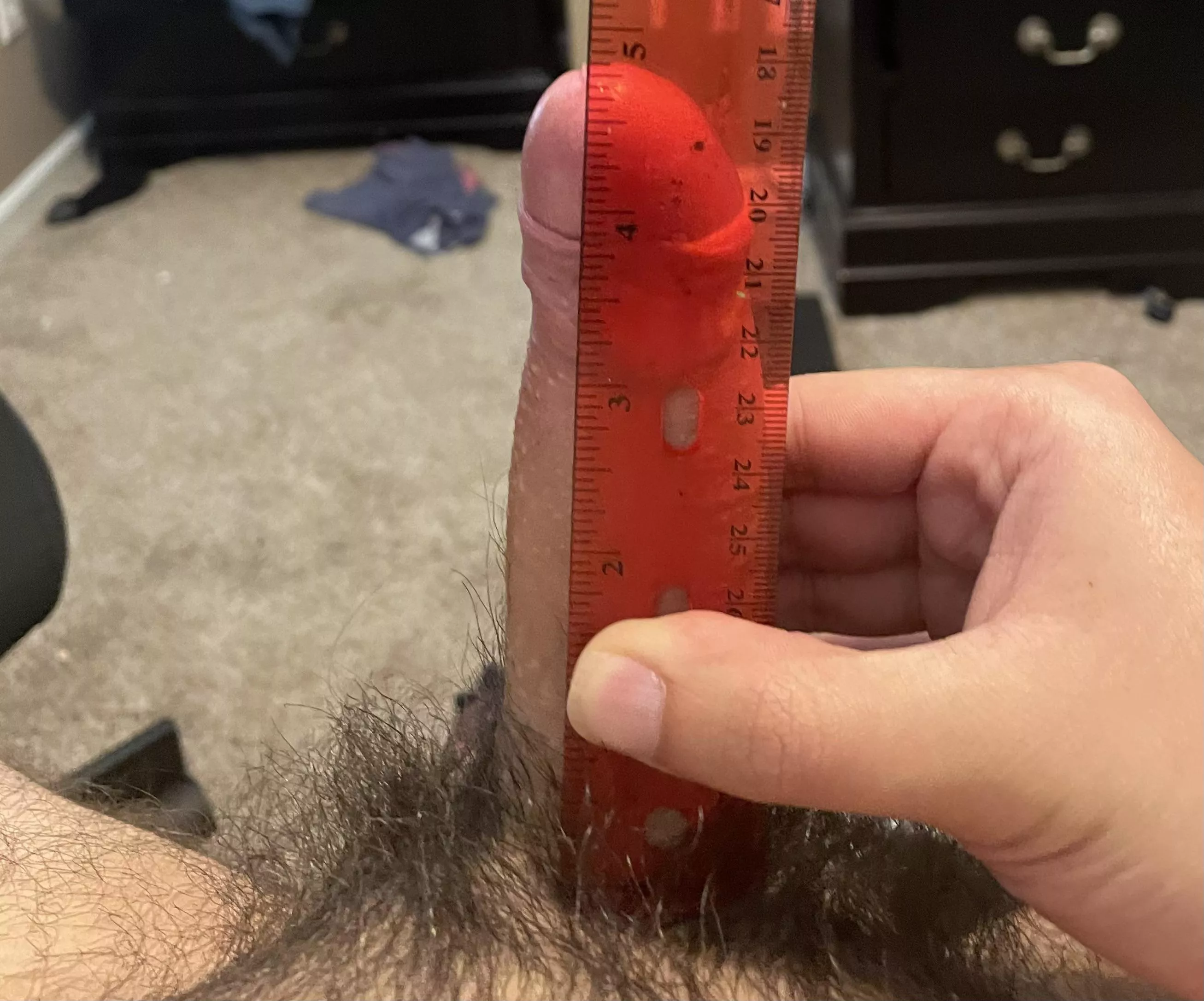 Not even 5 inches [19]