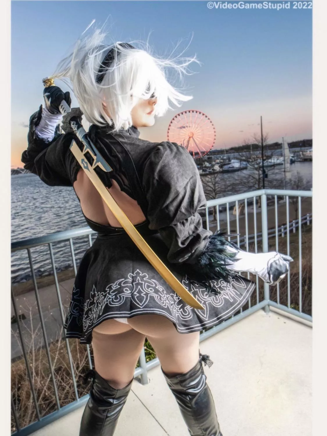 Not the best 2b, but the location and the sword are two things I got right in this pic