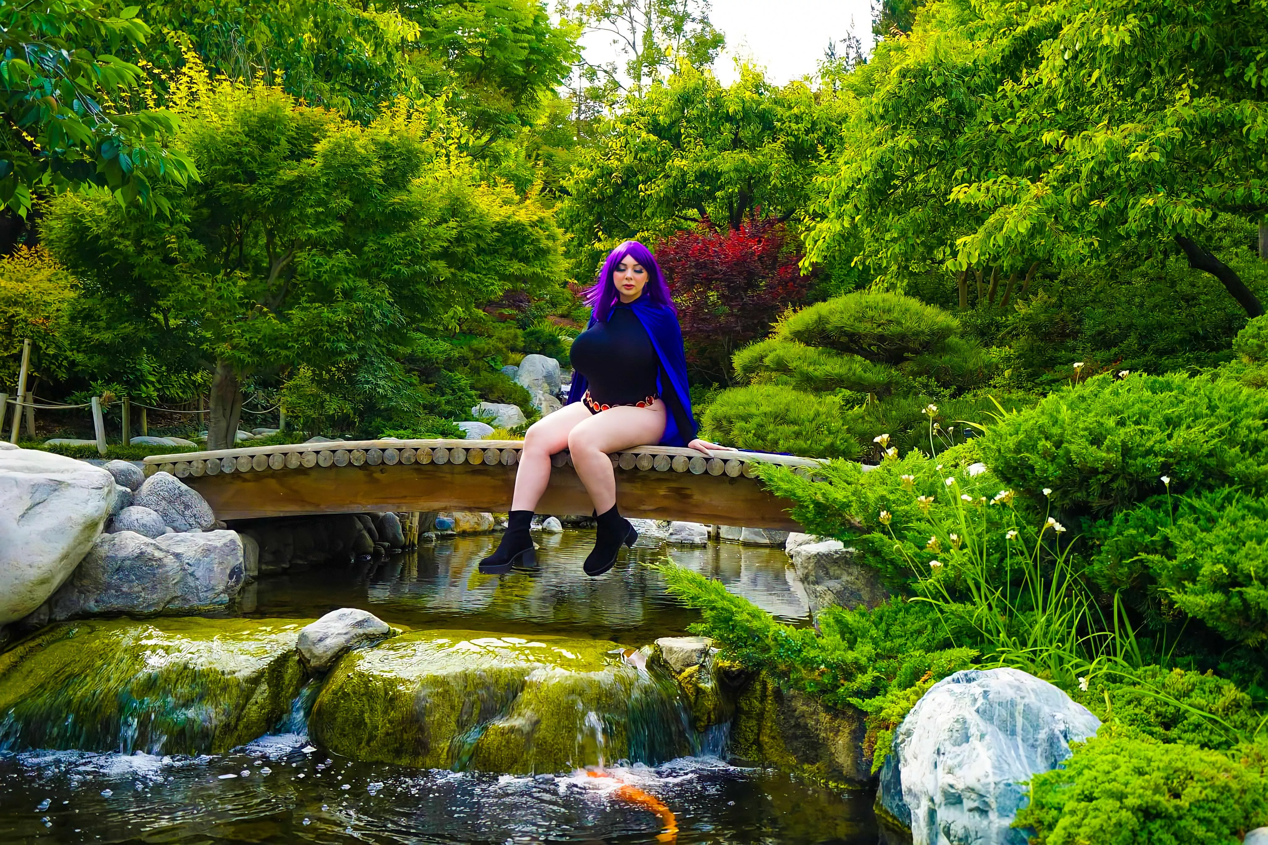 not the usual post but this is probably the nicest photo I've ever captured cosplayed as raven