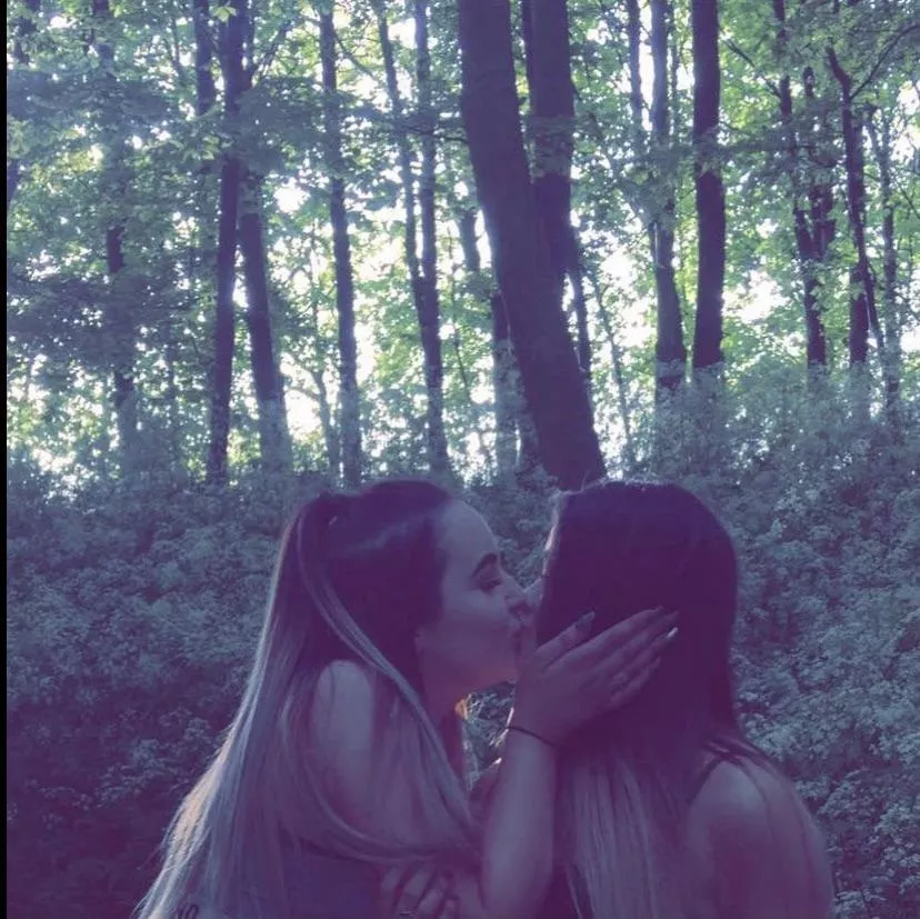 Nothing beats two girls kissing