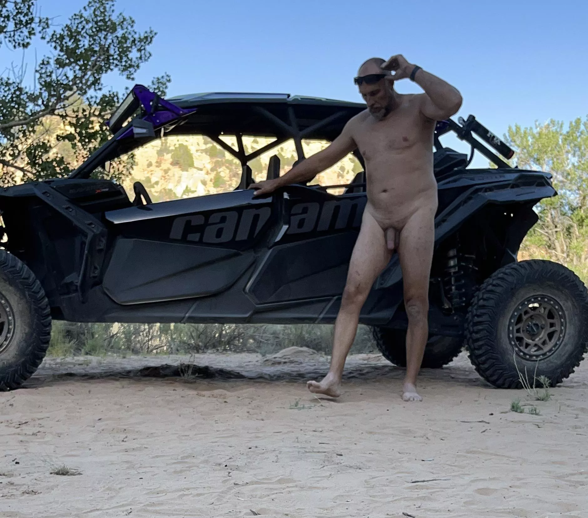 Nothing better than driving naked at the sand dunes.