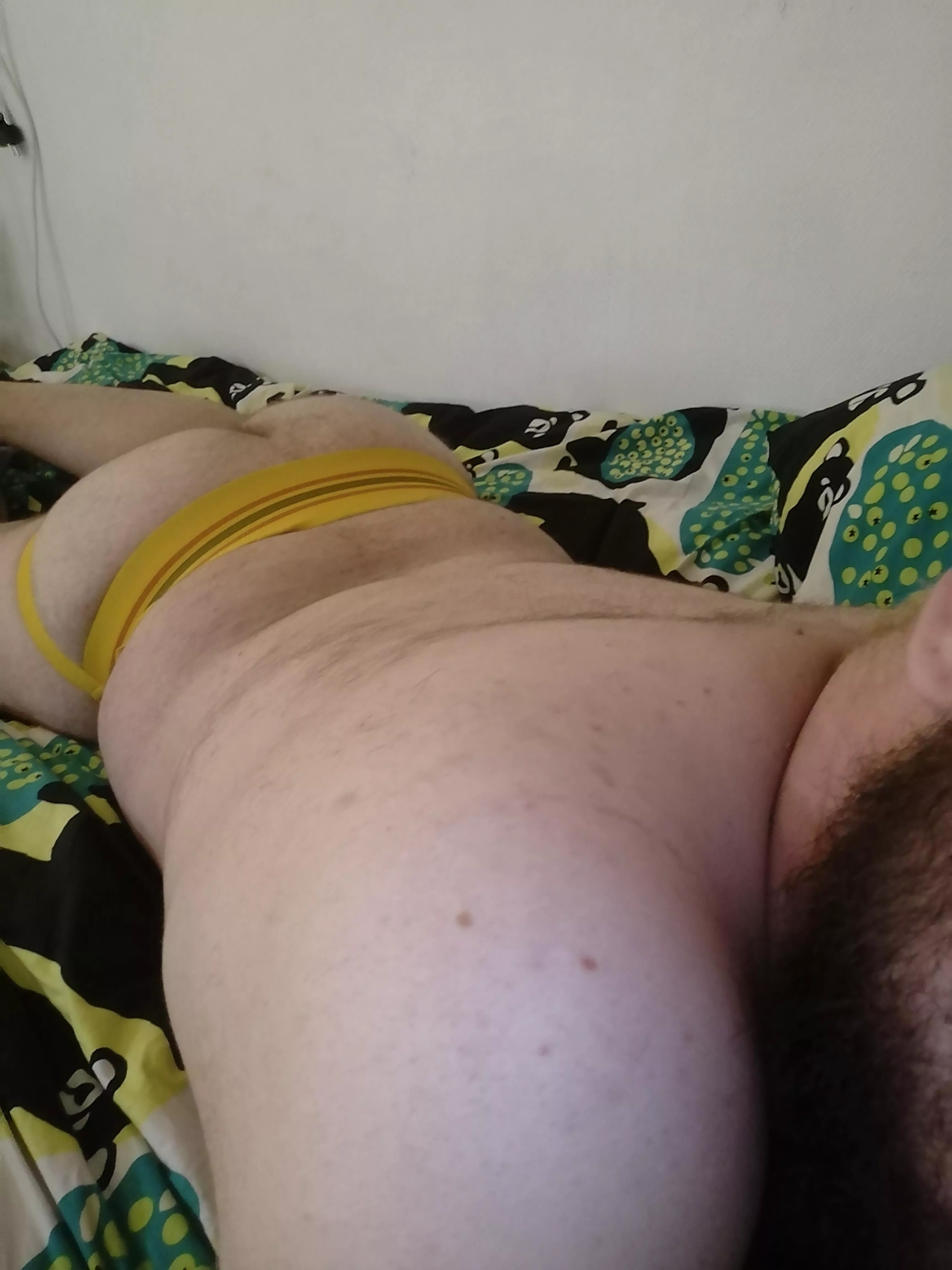 nothing better than spending your whole day off in jocks 🐻