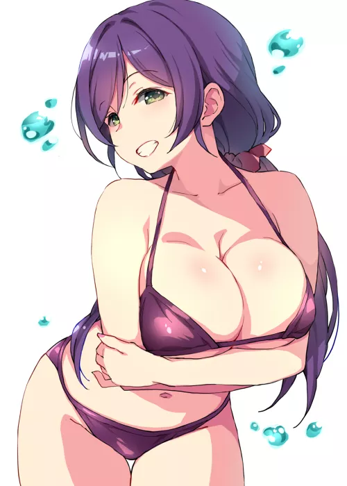 Nozomi's New Swimsuit