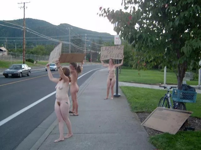 Nude Protest