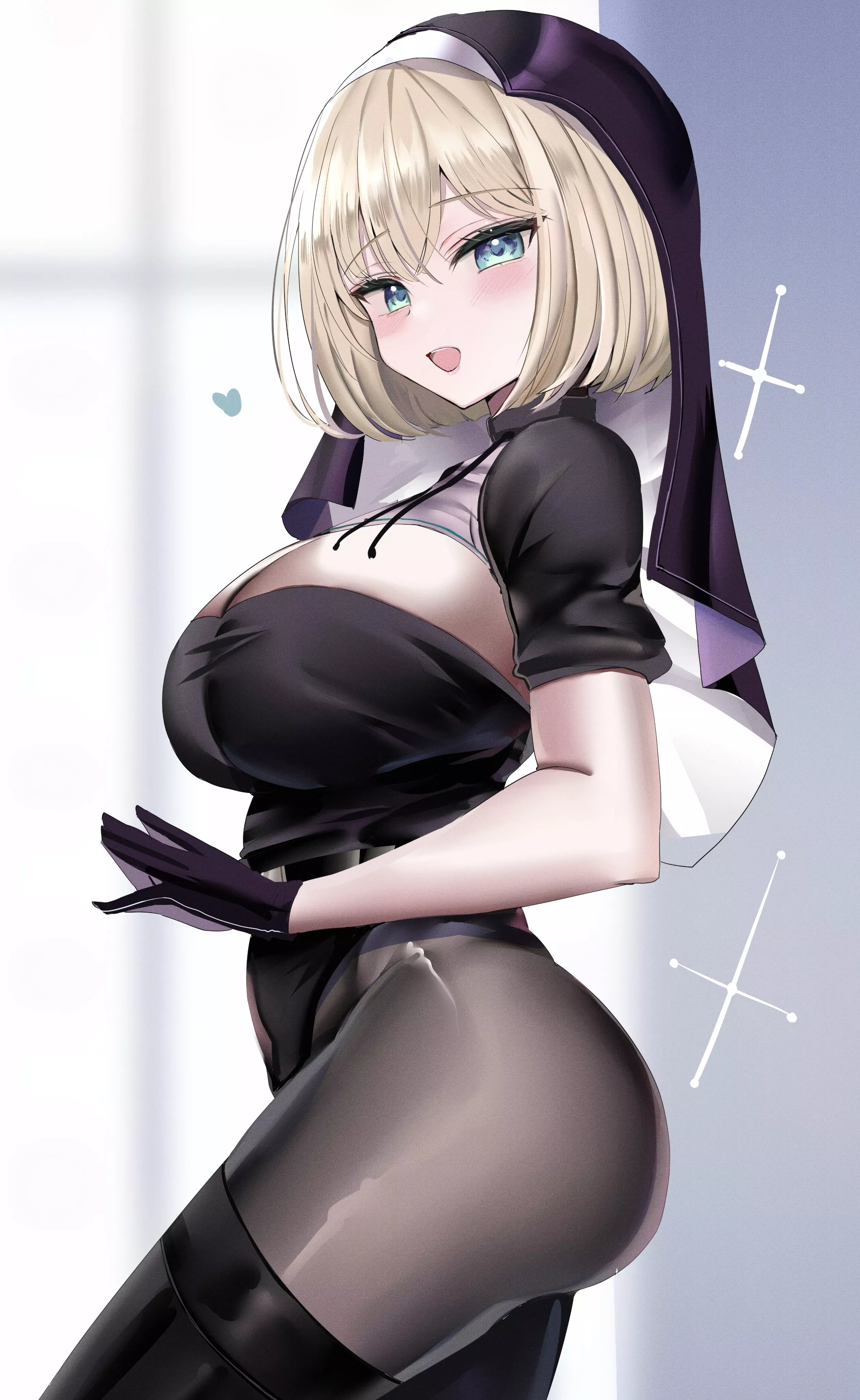 Nun Leotard Love (Hanasaka Houcha) [Original]